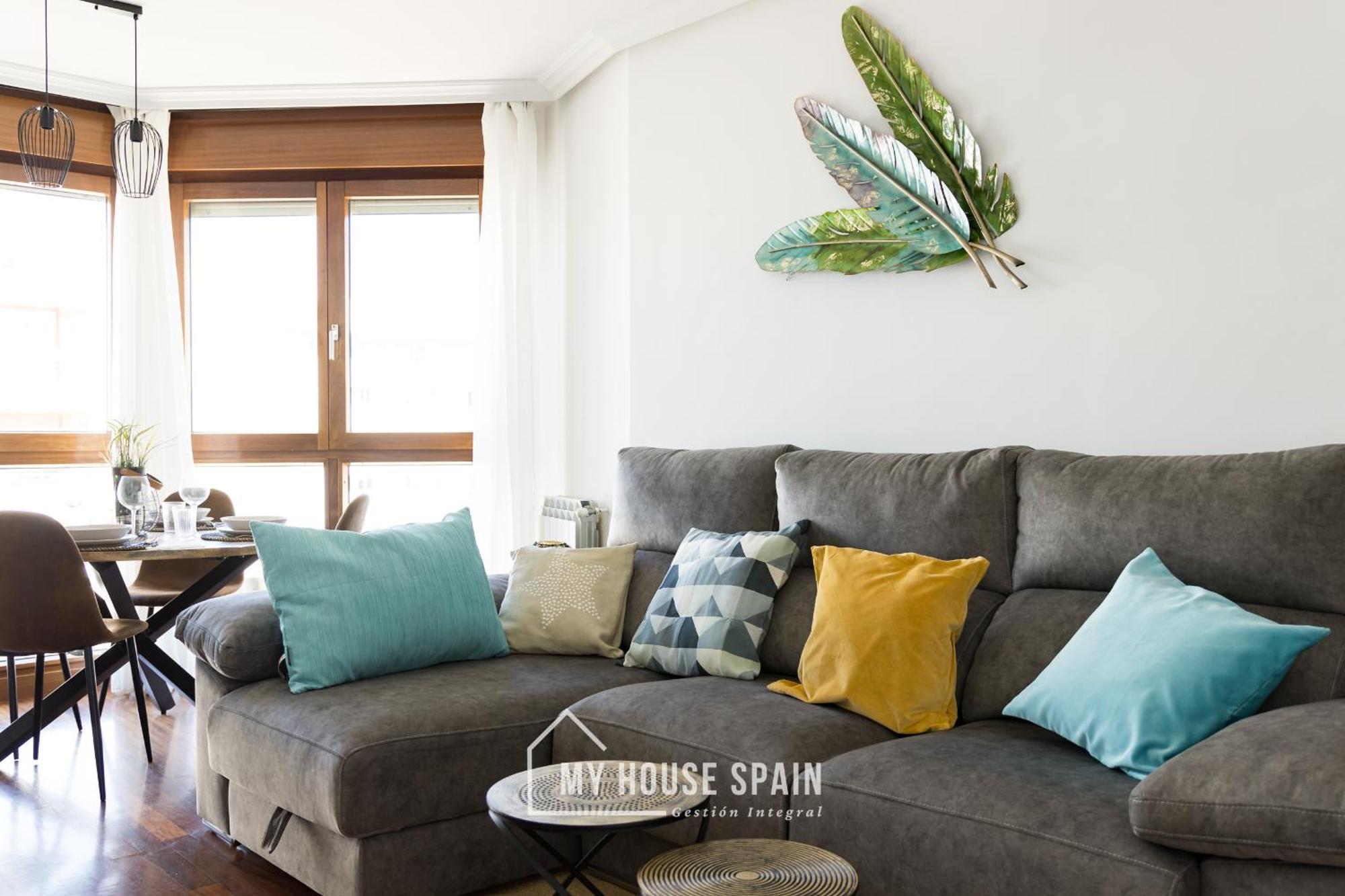 Myhousespain - Playa De Poniente, Con Vistas Al Mar Y Parking Gratuito Appartement *