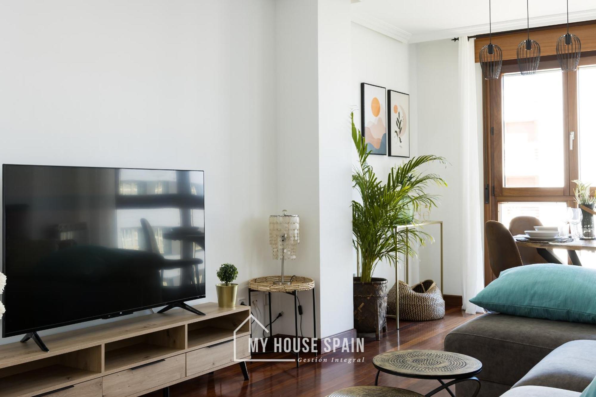 Myhousespain - Playa De Poniente, Con Vistas Al Mar Y Parking Gratuito Appartement Gijón